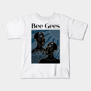 The Dark Sun Of Bee Gees Kids T-Shirt